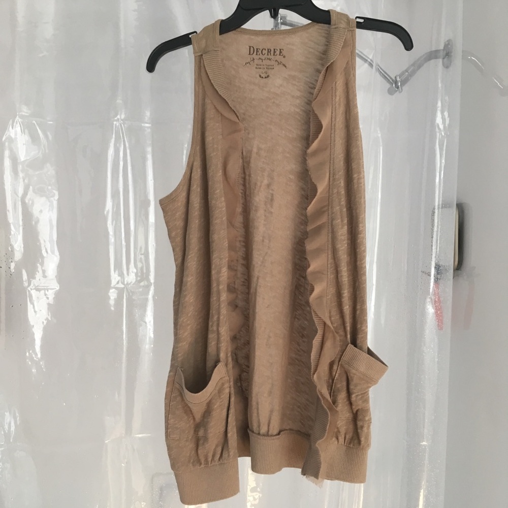 Decree cardigan vest